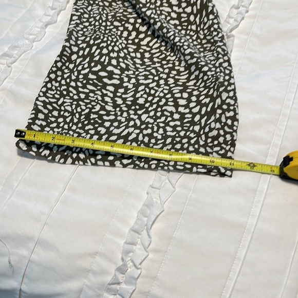 EUC LOFT Fluid Animal Print Wide Let Pants - Small - Picture 9 of 9